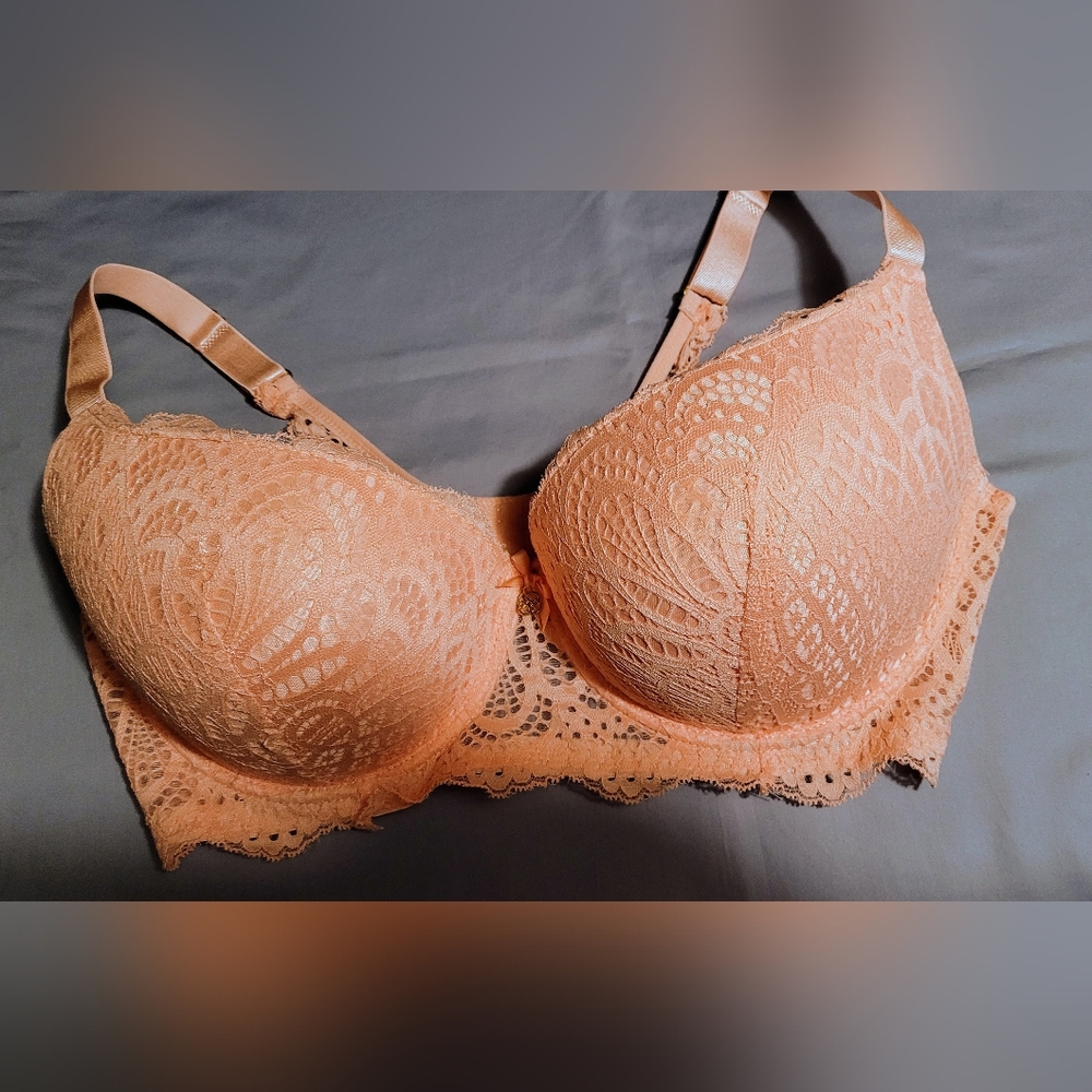 DAISY FUENTES.. Lace Women's Bra in Soft Peach (68)
